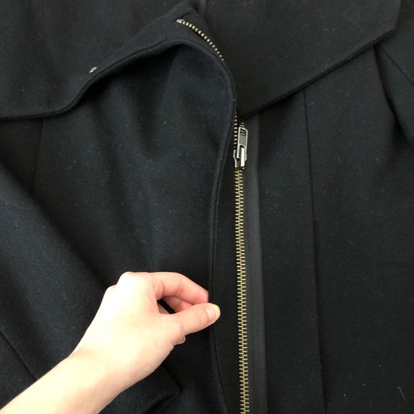 HELMUT LANG Wool Biker Jacket - Picture 3 of 3